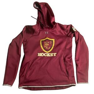 Faith Lutheran Hockey Hoodie Mens Size Medium Under Armour Pullover Sportswear